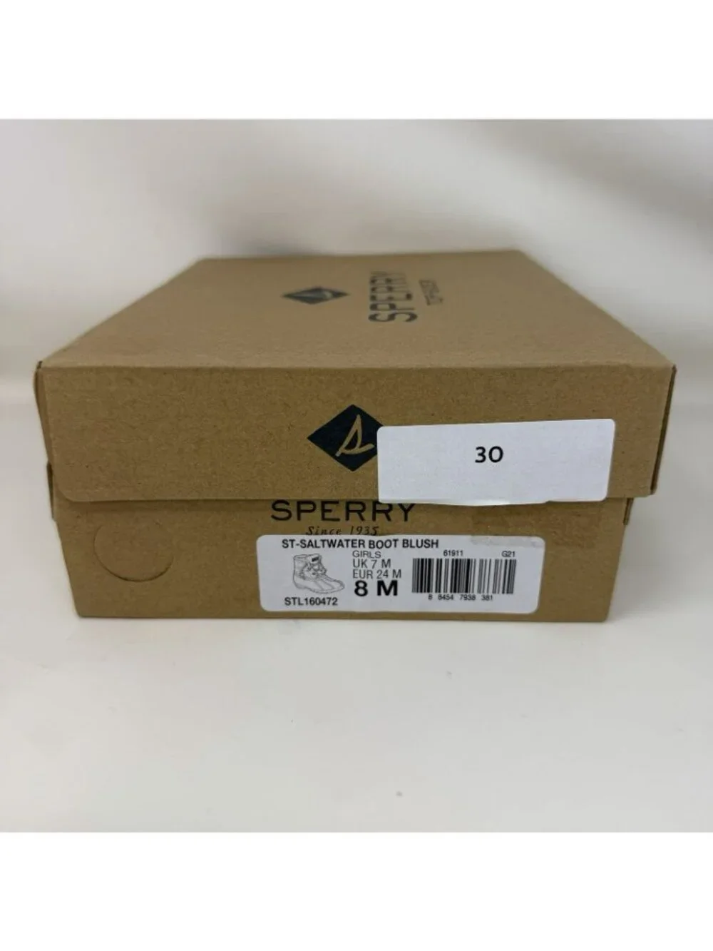 Sperry Saltwater Duck Boots Pink Toddler Size 8 M